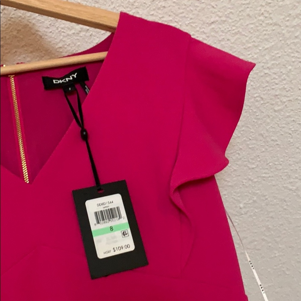 Dkny Hot Pink Dress - Gem Dkny Hot Pink Dress - Gem